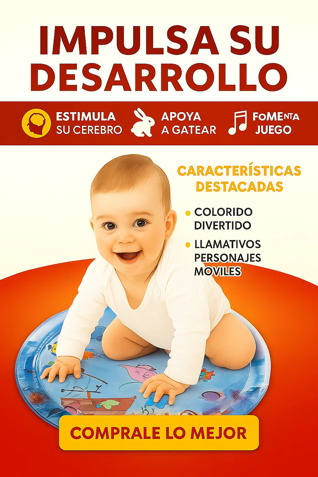 AquaBebé™ - Colchoneta Sensorial