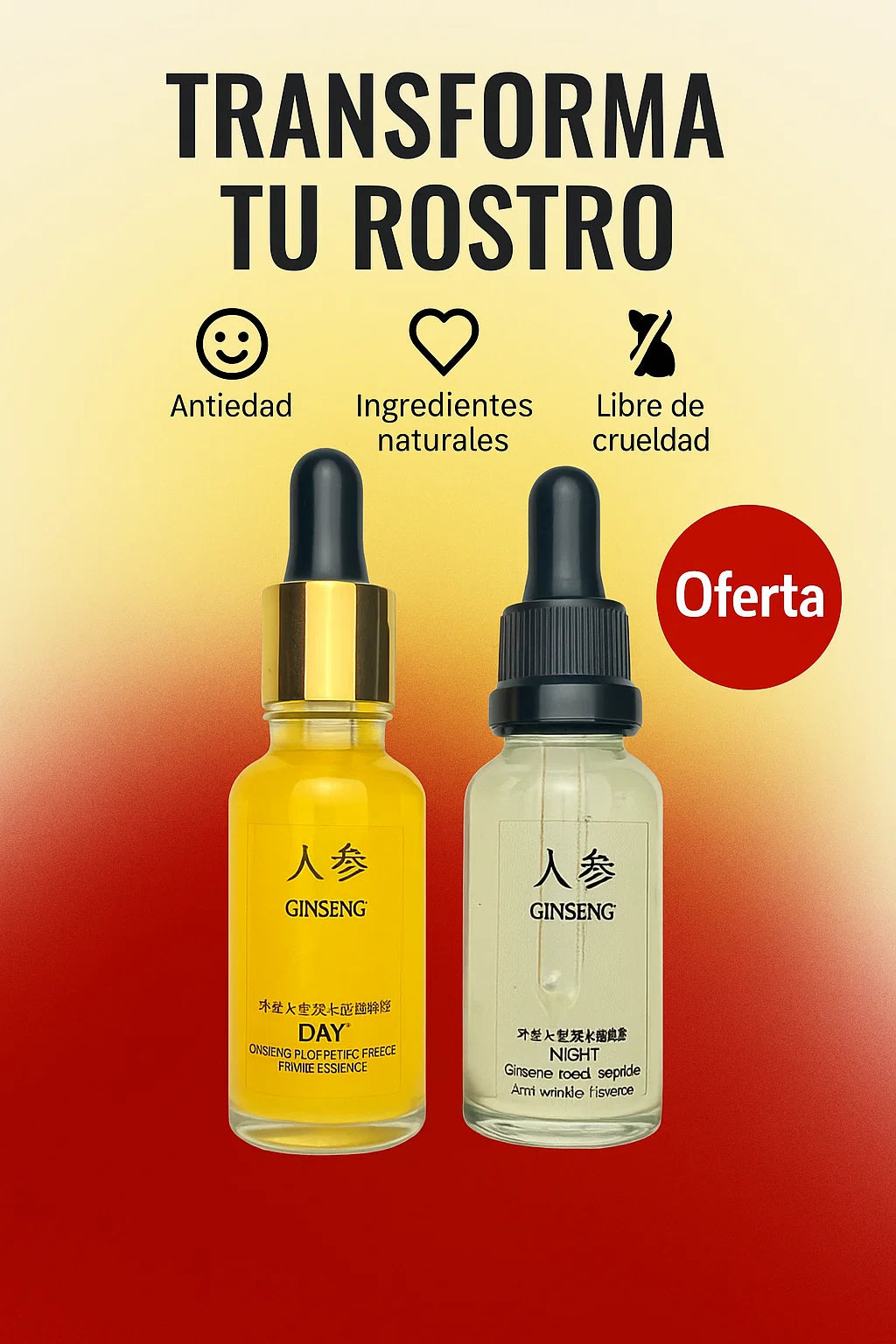 Ginseng Glow X2 – (resalta el brillo y la fórmula duplicada)