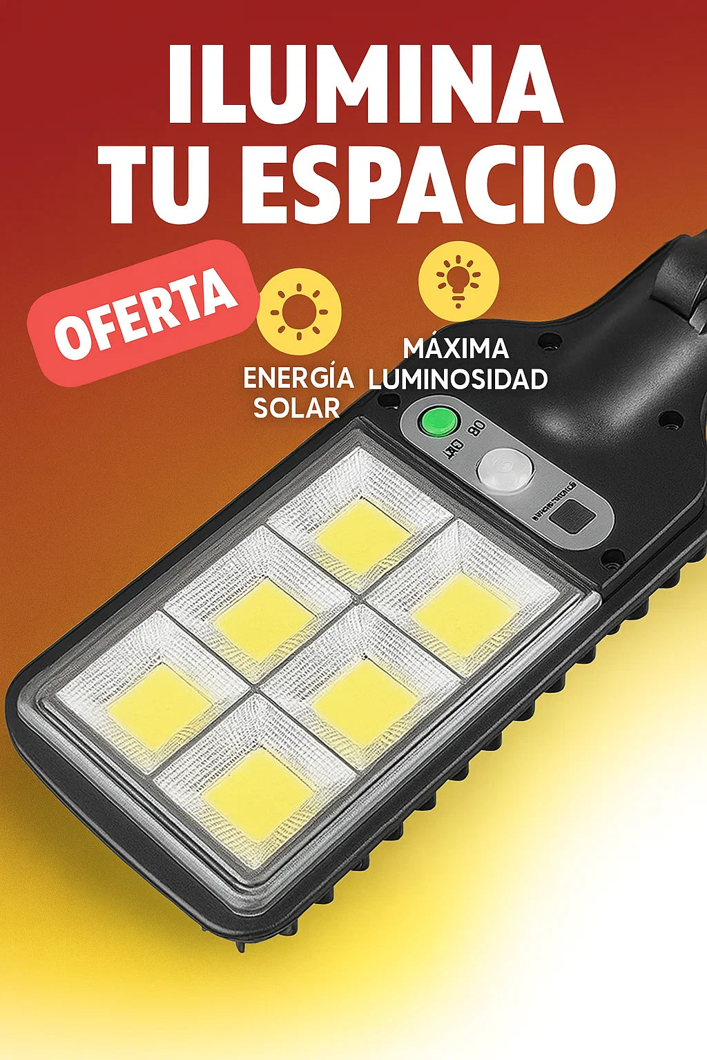 MiniGuard™ – Lámpara Solar LED con Sensor PIR