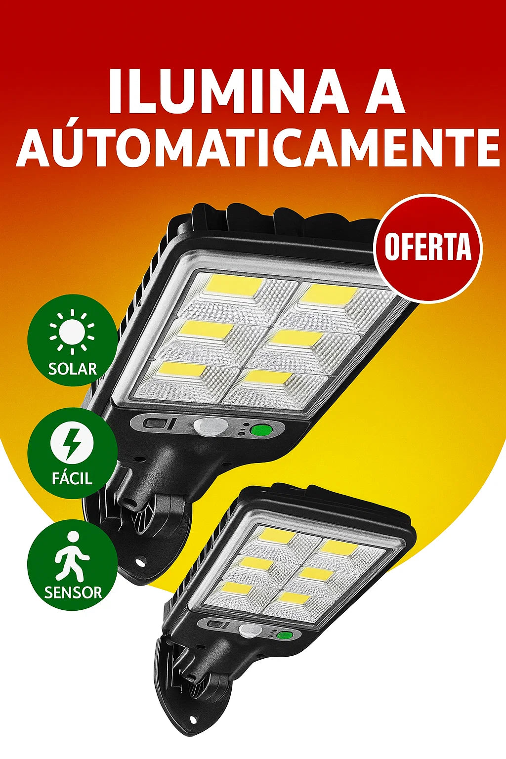 MiniGuard™ – Lámpara Solar LED con Sensor PIR