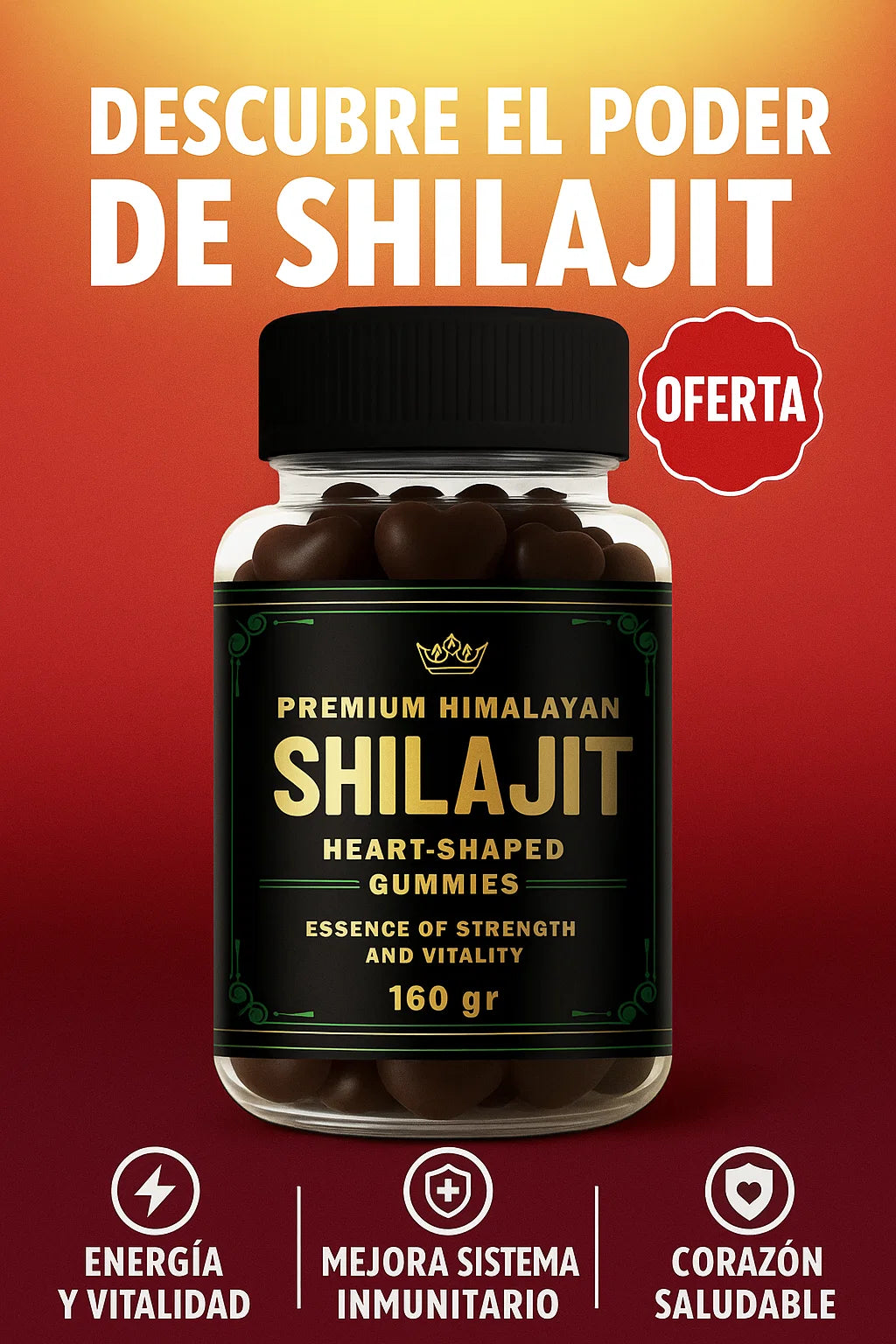 Shilajit Xtreme™ – Energía, Potencia y Enfoque Natural