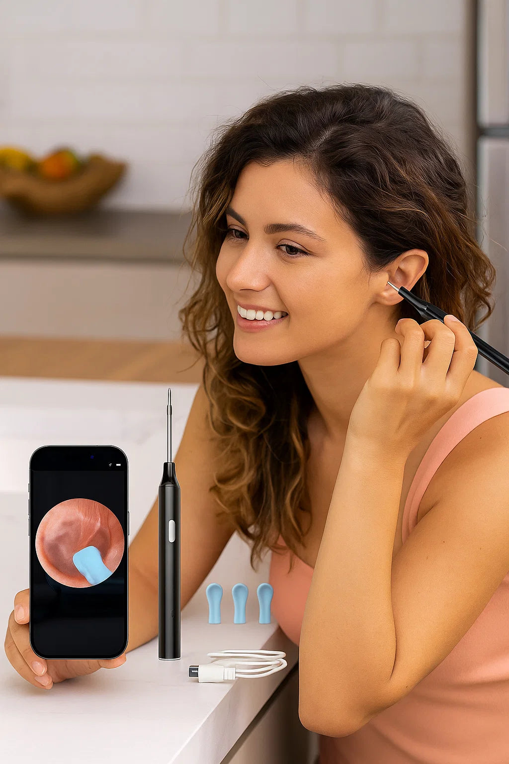 Endoscopio Auditivo NE3 – Ve y Limpia como un Experto