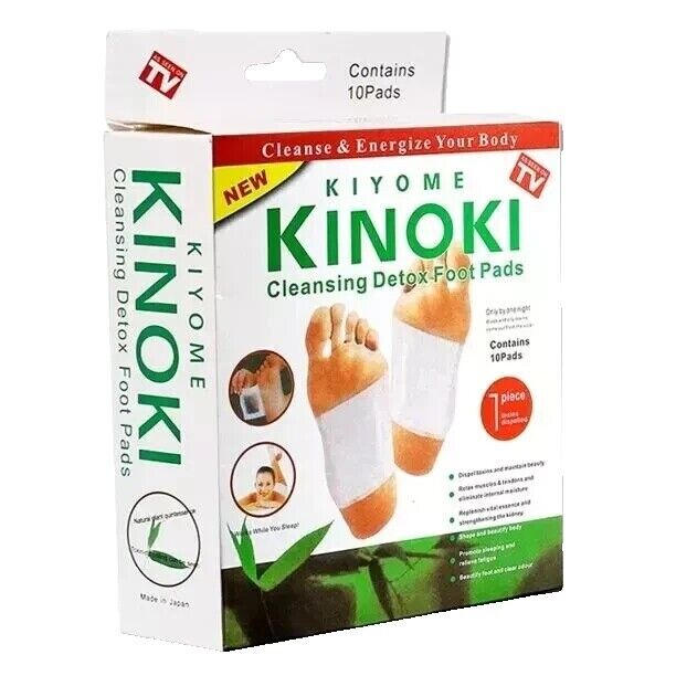 2 X 1 Parches Detox Kiyome Kinoki (Bambú) – Energía y Bienestar Mientras Duermes