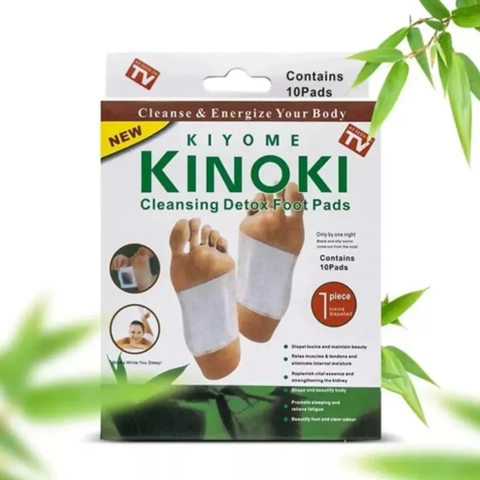 2 X 1  Parches Detox Kiyome Kinoki (Bambú) – Energía y Bienestar Mientras Duermes