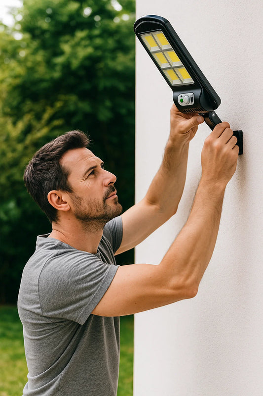 MiniGuard™ – Lámpara Solar LED con Sensor PIR